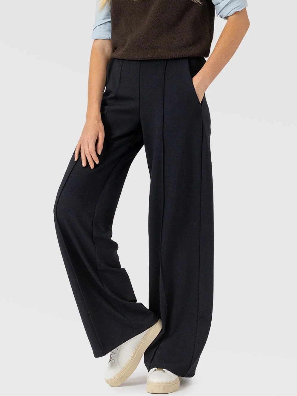 Saint & Sofia Keller Wide Leg Pants - 14